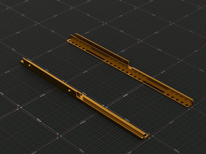 FormD T1 v2 Fan Brackets and 120mm Fan Plates