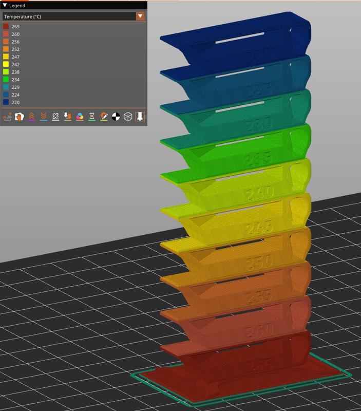 TempTower 220-265 / 180-225 with .3mf Easy to edit