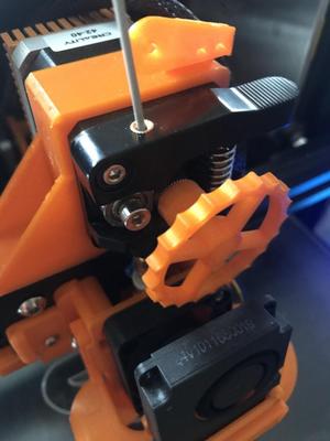 Ender 3 / Pro extruder wheel for dampened motor
