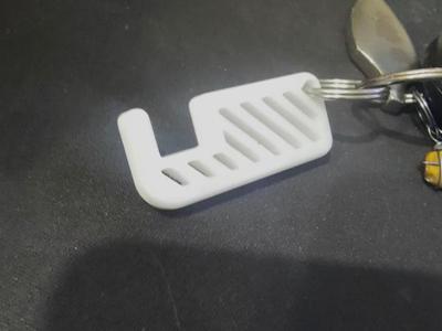 Phone holder keychain