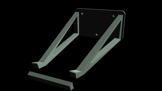 RC-10 Vintage Gold-Pan, RC Car Wall Stand