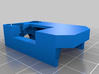 E3D V6 X carriage for Tevo Tornado Remix / Tevo Tornado  E3D V6 için X Ekseni Taşıyıcısı