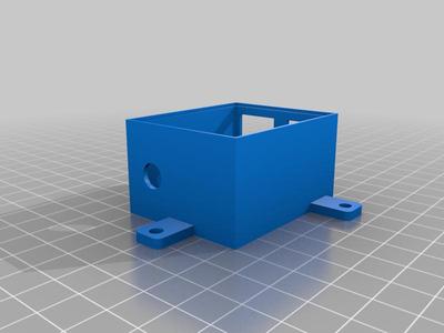 OSKJ 4-USB 5V 8A DC-DC Module case with attachment tabs