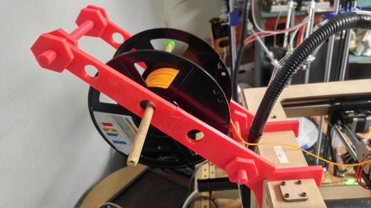 MBot Cube (wood) Filament Holder