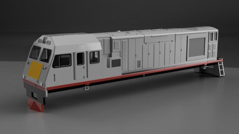 PN Queensland MKA Class Locomotive