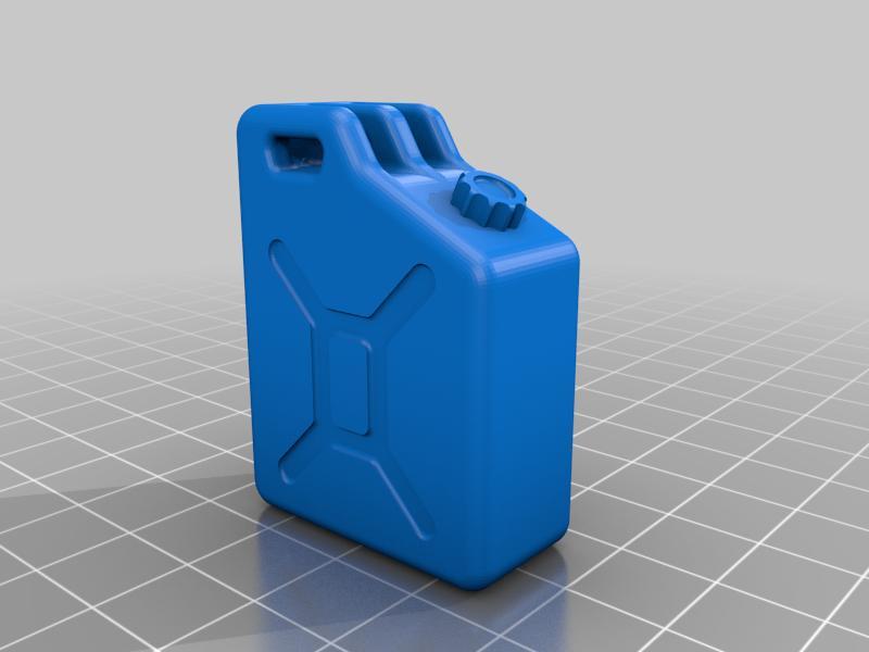 Scale Jerry Can w/Mount
