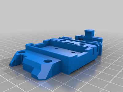 MGN12 MK3S BONDTECH EXTRUDER X-CARRIAGE
