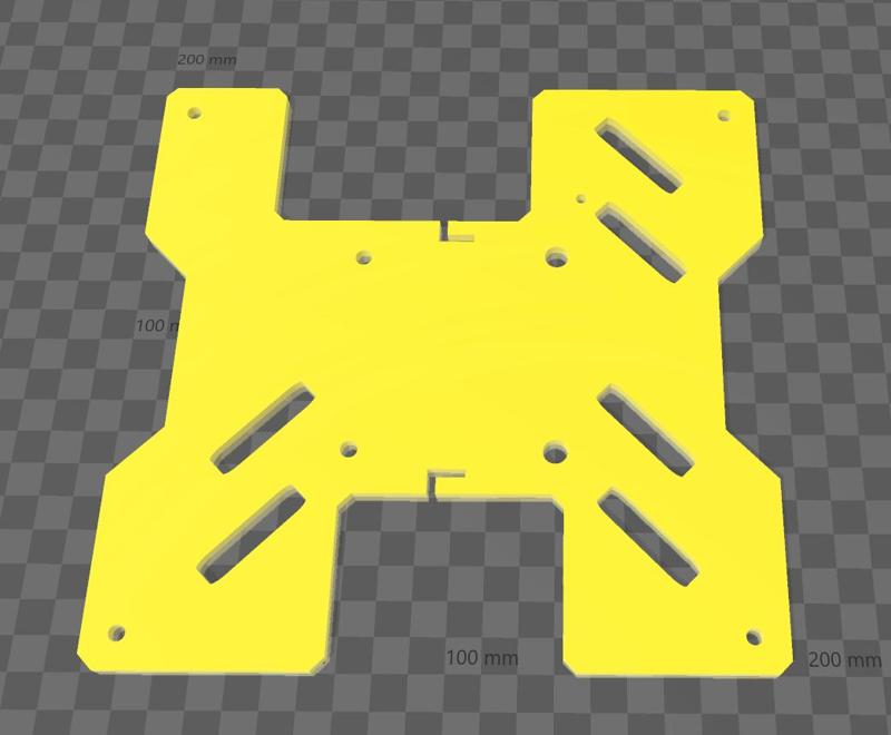 Ender 3 S1 bed frame