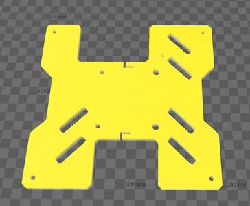 Ender 3 S1 bed frame