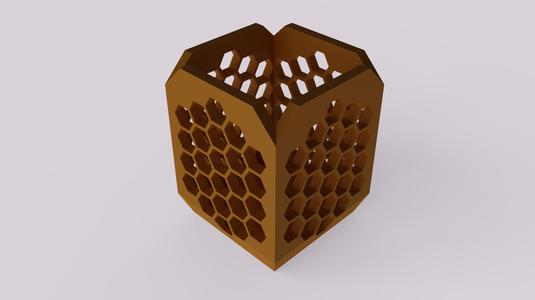 Honeycomb Pen Holder / Box