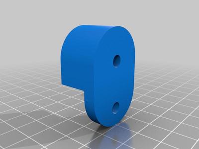 Wardrobe rod holder