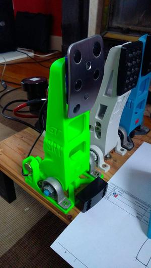 Logitech G25 G27 G29 pedal plate adapter for SRT pedals