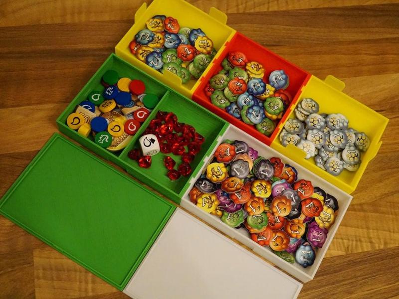 Quacks of Quedlinburg Board game insert