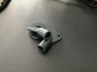 Meter Cupboard Key Triangle Short