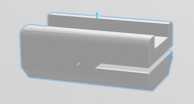 Anycubic Wash Station Mars Adaptor - Taller/Non-Adjustable piece