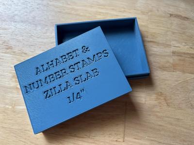 Clay Stamp Box