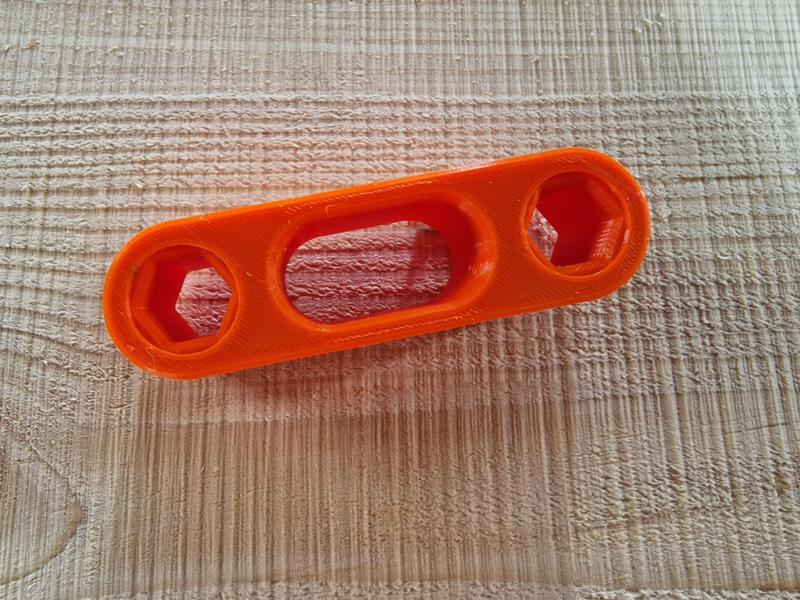 Logosol bar top steering nut holder