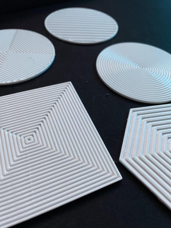 Coaster Set (6 Coaster Designs Included)