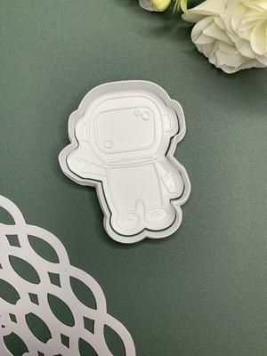 Astronaut Cookie Cutter And Stamp