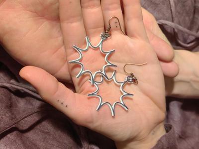 Bezier Curve Earrings
