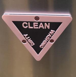 Dish Washer Sign with Mount Options