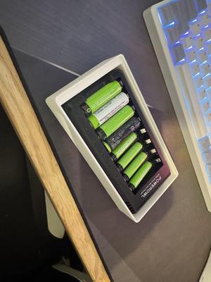 Gridfinity AA/AAA Battery Charger holder