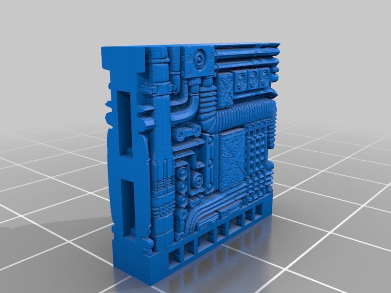 Greeble OpenLock Wall