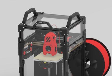 Top hat handle for Voron 0.2
