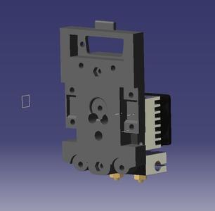 Dual Extruder Chimera Head hot swap for Hypercube NGEN