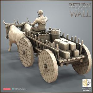 Roman Ox Cart - Wagon