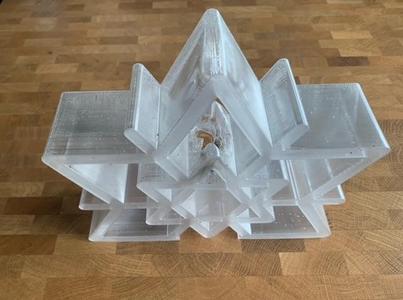 Large Snowflake for tealights