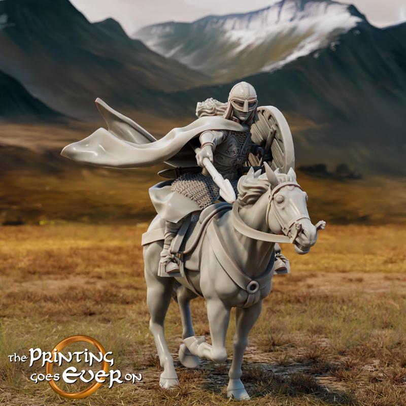 Princess Eadwela - Mounted - Presupported