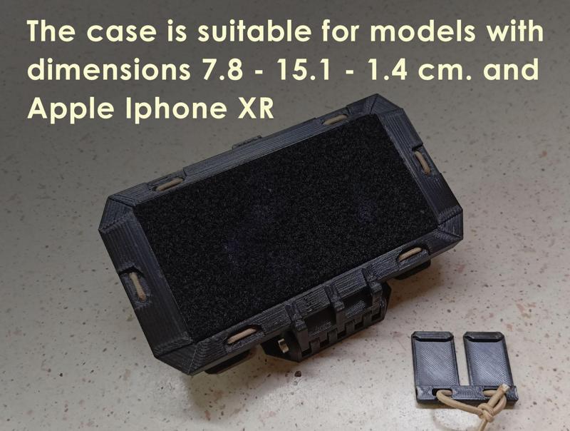 Basis M2 Airsoft molle cell case for Iphone XR