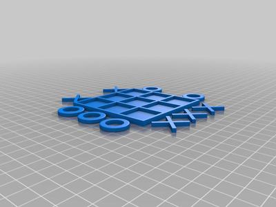 Tic-Tac-Toe Board.