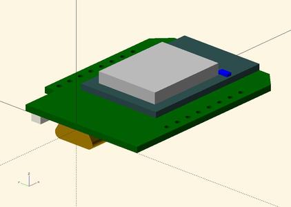 Wemos D1 Mini ESP8266 (Clone) board model for fitting