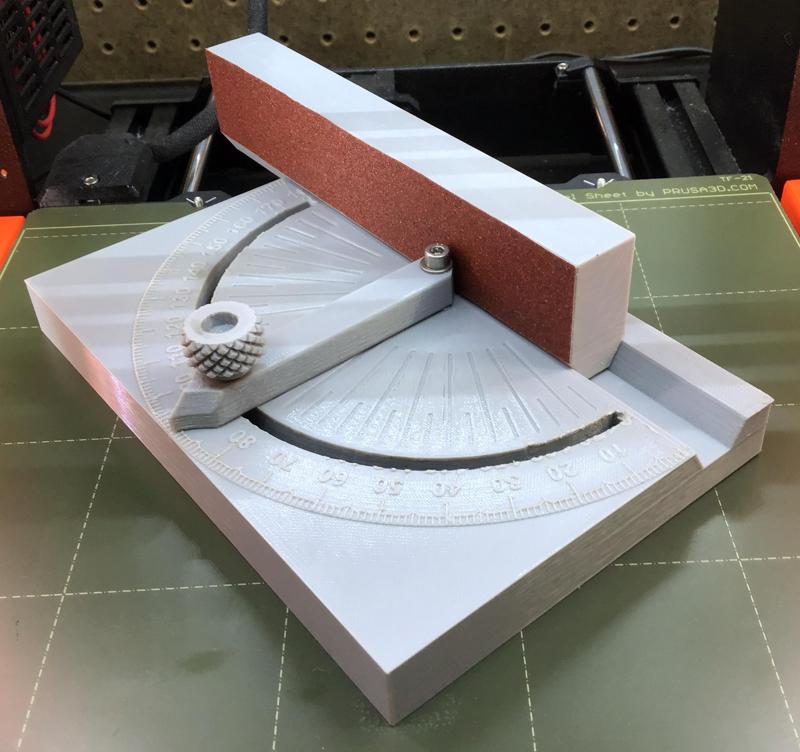 Precision Miter Sanding Tool for Model Making V2