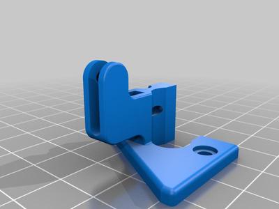 Ender 3 - Lower Filament Guide - Small Wheel No Bearing