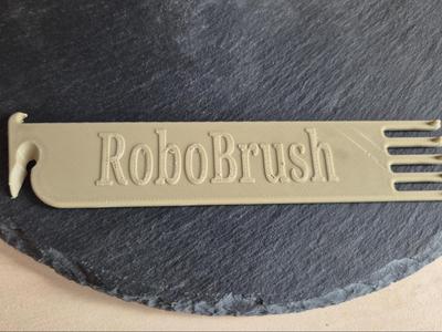 RoboBrush - (robotic) vacuum cleaner cleaning tool