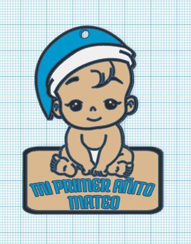 BABY KEYRING