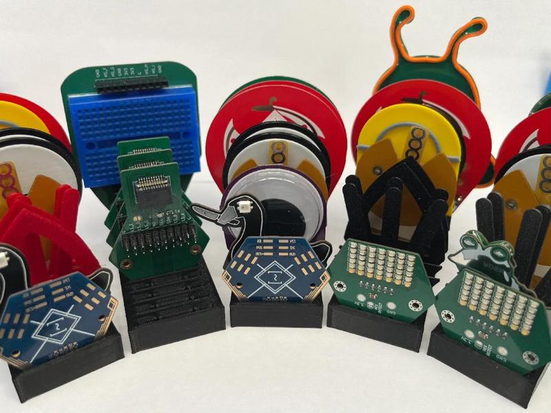 Tildagon badge hexpansion storage gridfinity 2x1 