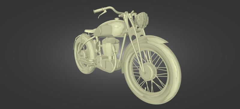 1946 Norton model 1 Big four
