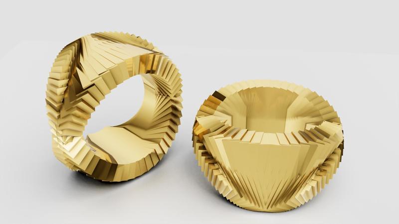 GOLD BARCELET  3d printable model