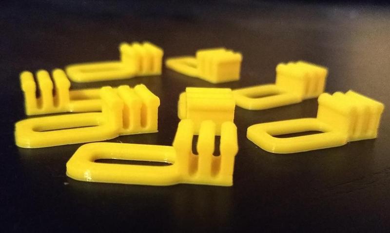 Filament Clip with holder ring - smaller notches