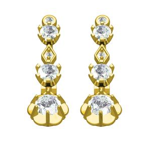 Diamond Hoop Earring