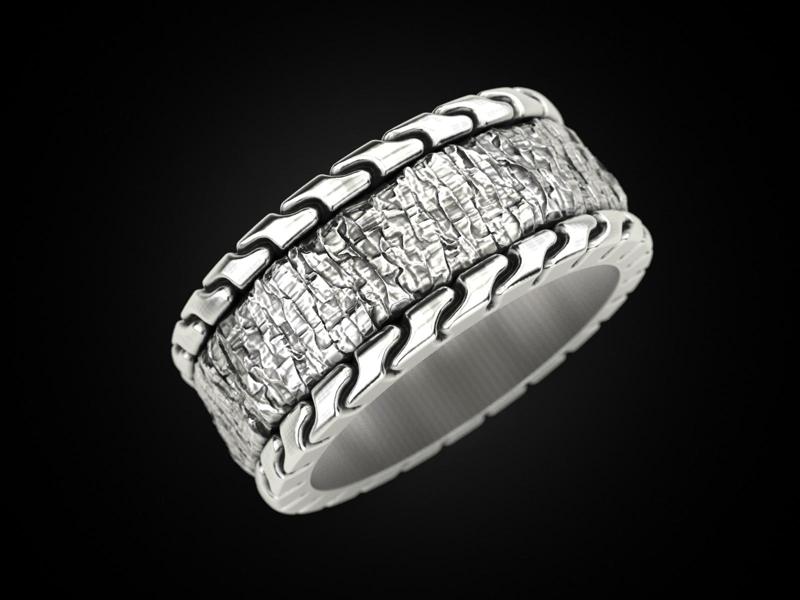 Ring with texture 2