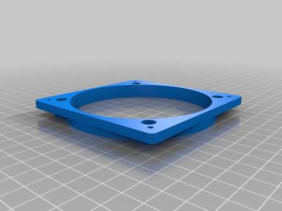 Fan mount adapter for GODOX SL-150W