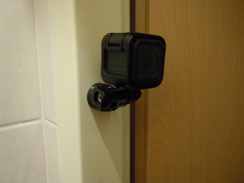 Magnetic holder for GoPro