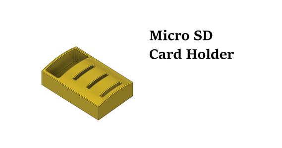 Micro SD Card holder.