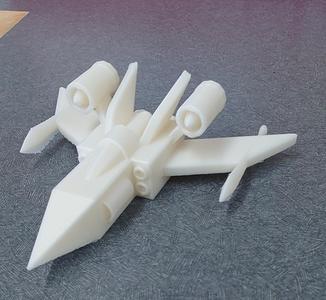 Jet pack / Compact Jet Fighter - TinkerCad Created
