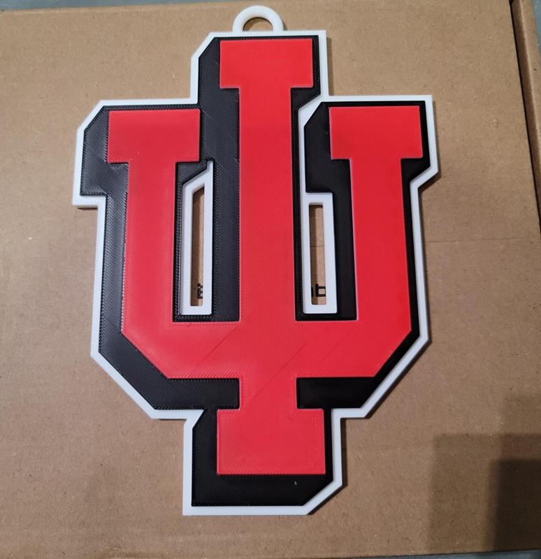 INDIANA 3D Logo 180mm series